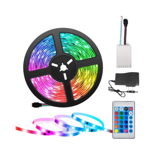 Cinta Led Rgb De 5 Metros Con Control Remoto